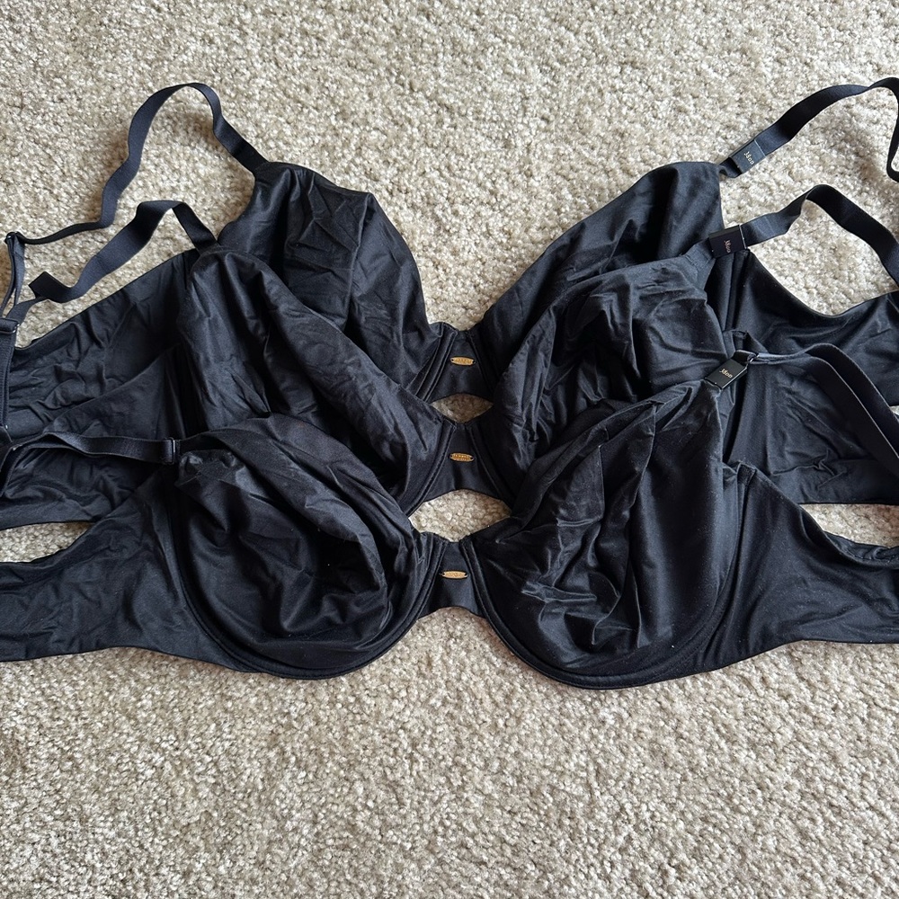 NWT Victoria’s Secret 38DD Fabulous Unlined Semi Demi Lot of 3